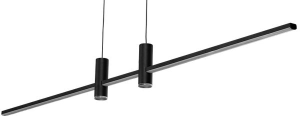 Wisząca lampa ledowa Gerardo AZ5447 24W 3000-6000K pilot czarna