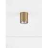 Metalowa lampa sufitowa LUMERCA LE45513 LED 10W 3000K tubka złota