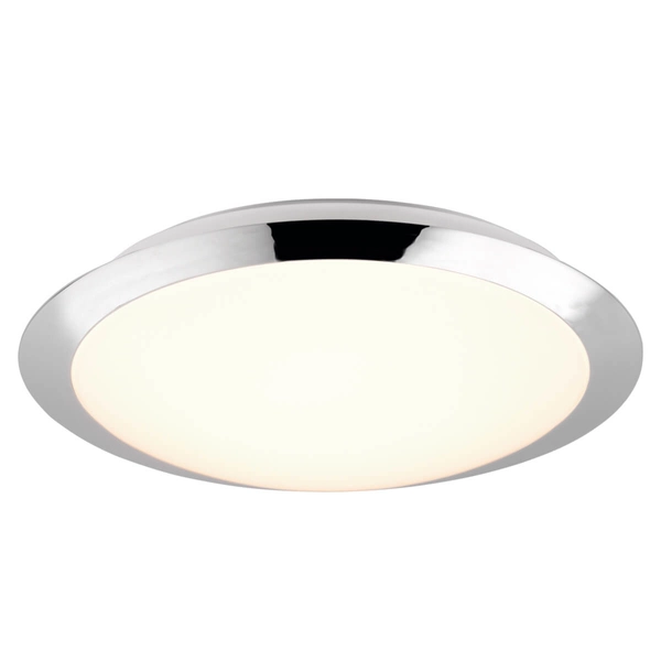 Plafon do salonu UMBERTO 680310106 LED 12W 3000K okrągły IP44 chrom