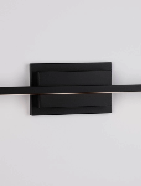 Minimalistyczna lampa ścienna HIDALGO LE42863 LED 28,5W czarna