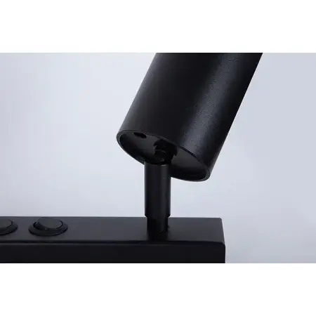 Okrągły ścienny kinkiet Tavira 41259 szklana kula biała czarna