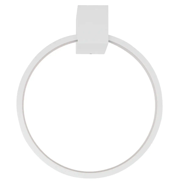 Pierścieniowa lampa ścienna CIRCOLO 11601 LED 9W 3000K ring biały