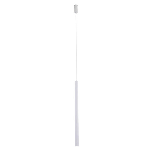 LAMPA wisząca YABU 7573 Shilo metalowa OPRAWA sopel ZWIS tuba biała