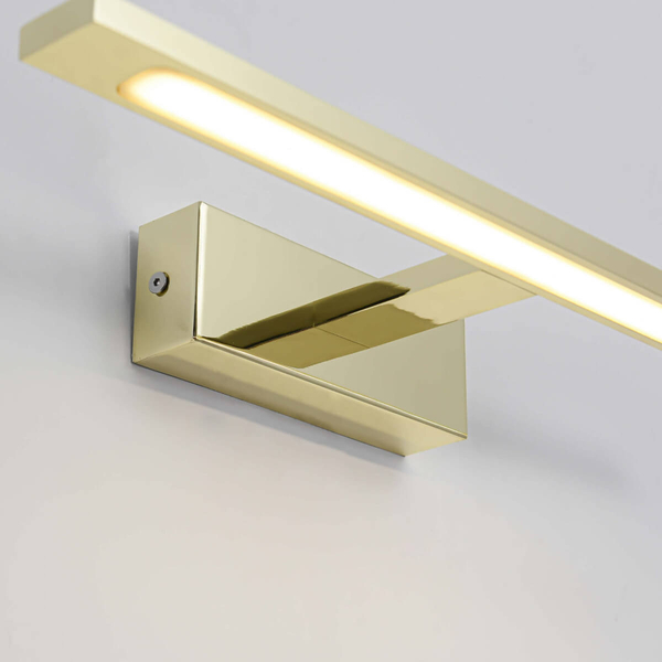 Kinkiet ścienny ISLA GS-LWB-12W GOLD CCT LED 12W 3000-6000K IP44 złota OUTLET