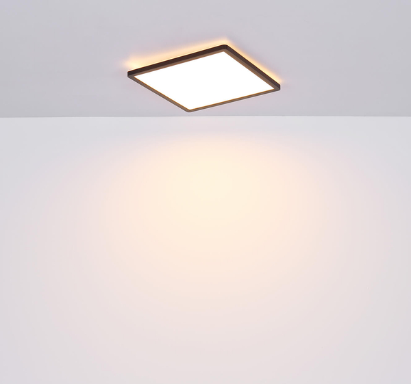 Plafon kwadratowy Sapana 41563-24B LED 24W 3000K square czarny