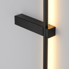 Salonowa lampa ścienna SOUL SP-MD1022S-BLACK LED 9W 3000K stick czarna