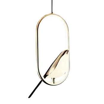 Wisząca lampa z ptakiem Bird LWPB-OW LED 18W 3000K złoty