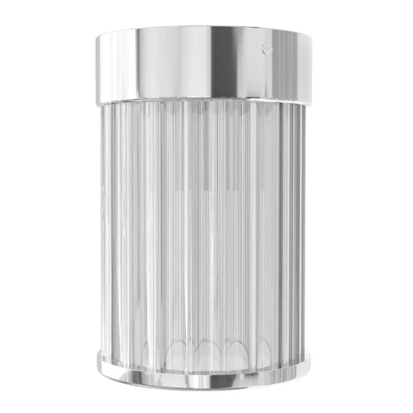 Nastropowa szklana lampa Fiatto PL Cromo 8 OR86072 chrom