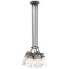 Stalowa lampa wisząca Brinley KL-BRINLEY6-OZ Kichler przezroczysta brąz