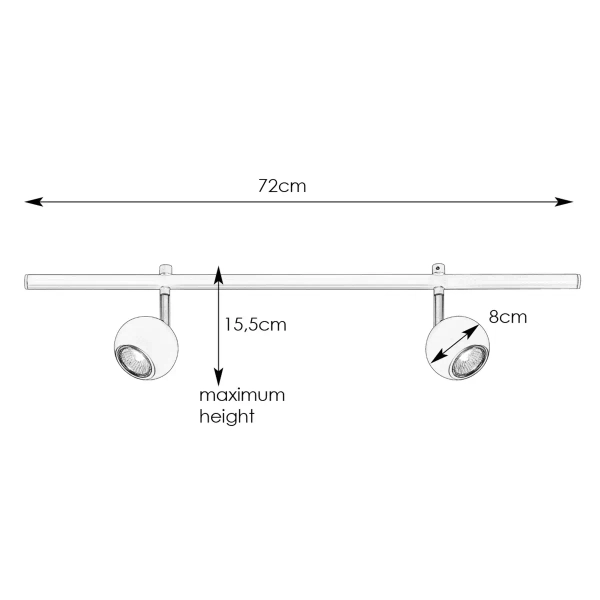 LAMPA sufitowa EXPAND 107974 Markslojd reflektorki kule balls czarne
