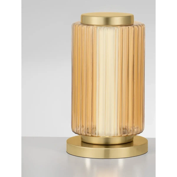 Nowoczesna lampka nocna TABRUNO LE45171 LED 10W 3000K do sypialni złota