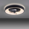 Sufitowa lampa wentylator Venika 14644-18 Just Light 36W 2700-5000K czarna