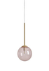 Wisząca lampa salonowa Bosso 1119E_40 Aldex kule wielokolorowe mosiądz