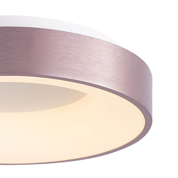 Ledowa sufitowa lampa Santana AZ4994 80W 3000-6500K okrąg brązowa