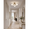 Sufitowa lampa CHIC biała złota ST-DL-2969C 3xG9 5W okrągła kulista