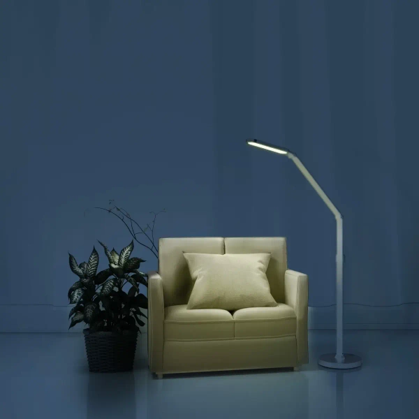 Podłogowa lampa do biura Ferrara 327369 LED 13W 3000-6000K regulowana biała