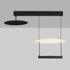 Salonowa lampa wisząca TIRAQUE LE44636 LED 35W 3000K plate belka czarna biała