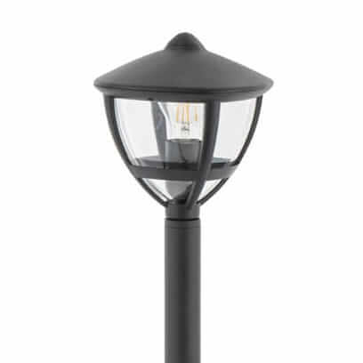 Ogrodowa lampa stojąca Amelia 10498 IP44 latarnia metalowa czarna