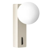 Lampa ścienna Boletta Parette OR85587 z przełącznikiem IP44 szara