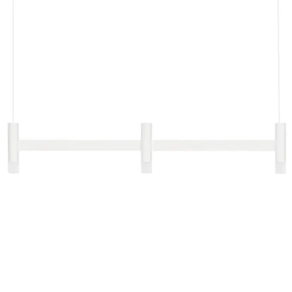 Lampa wisząca potrójna CORVETA LE45431 LED 12W 2700K tuba biała