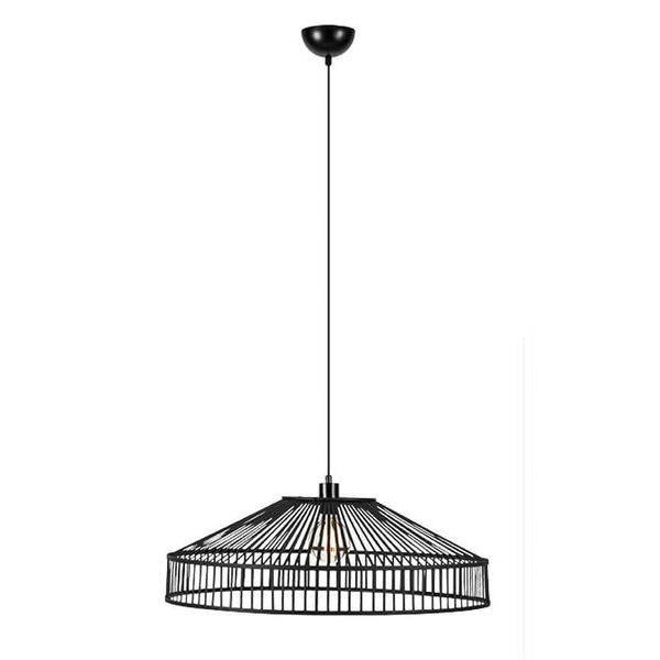 Ekologiczna lampa wisząca Tapa 108782 Markslojd bambus czarny
