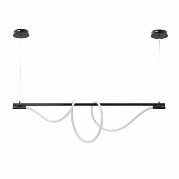 Wisząca lampa Spirali ABR-HILTON-SC-38W Abruzzo LED 45W 3000K wąż czarny