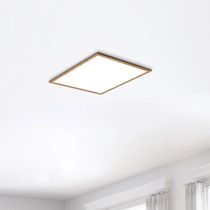 Natynkowa lampa nowoczesna Almond 6908 LED 40W 4000K salonowa drewno