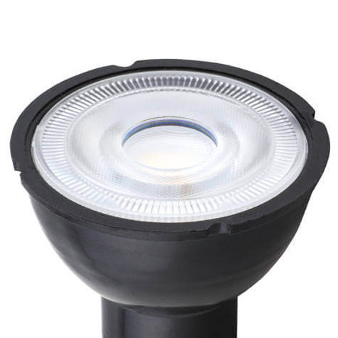 Ledowa żarówka 8347 GU10 7W 4000K 500lm czarna reflektorowa