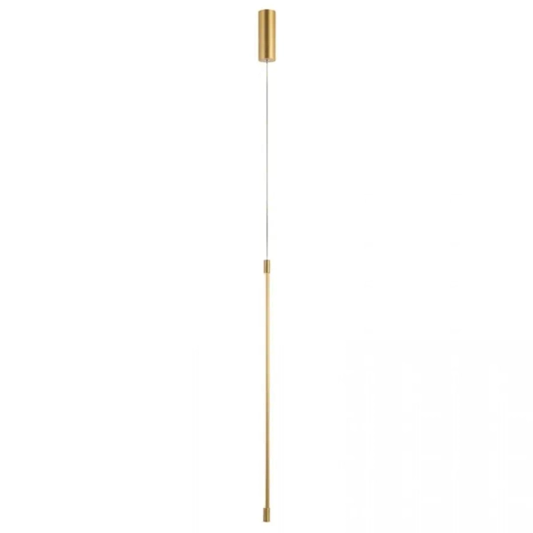Liniowa lampa zwisająca 20122 LED 12W 3000K regulowana do salonu złoty