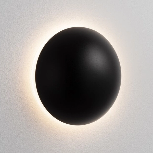 Ścienna lampa do przedpokoju MOXOS LE44372 LED 3W 3000K ball czarna