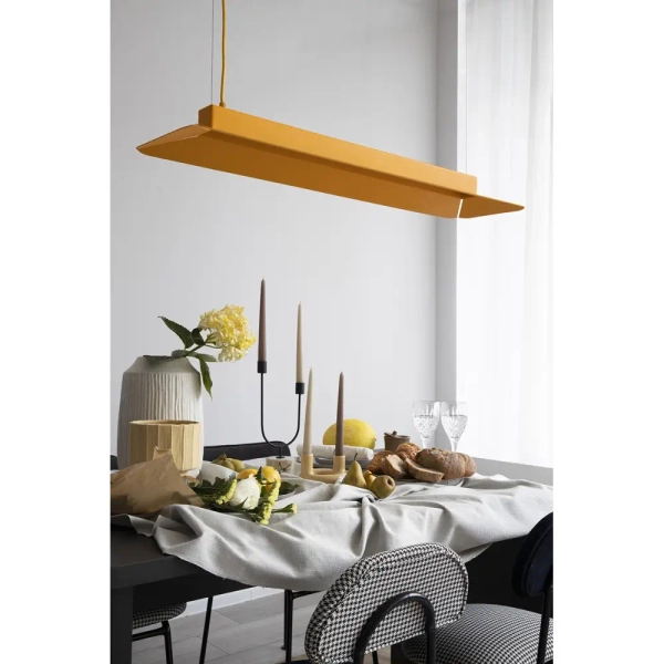 Lampa zwisająca nad wyspę Yottsu YOC622P02 LED 24W 3000K czarny