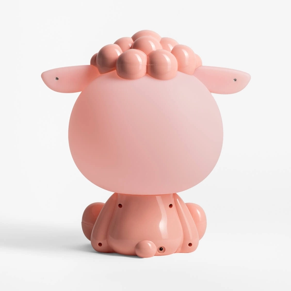 Dziecięca lampka nocna SHEEP KDR-612-PK 3W 4000K OWCA animals różowa biała