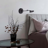 Czarna lampa ścienna Kazan 274770132 kinkiet LED 8W 3000K ruchomy