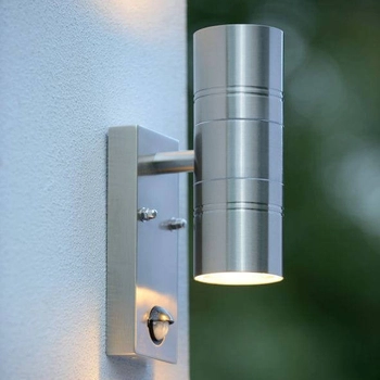 Ogrodowa LAMPA ścienna ARNE 14866/10/12 Lucide zewnętrzna OPRAWA elewacyjna outdoor IP44 chrom