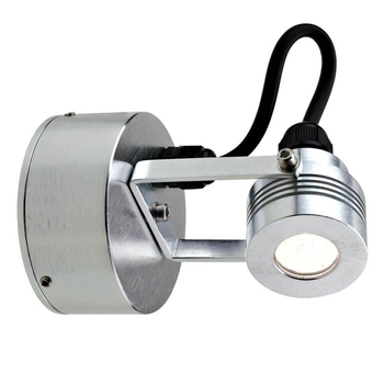 Regulowany spot zewnętrzny GZ-ELITE3-S LED 1W aluminium