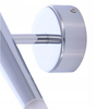 Ścienna lampa do holu Brina AZ1009 Azzardo LED 7W 3000K sopelek srebrna