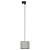Szynowa lampa jednofazowa wisząca Tracer 10678 tuba szary