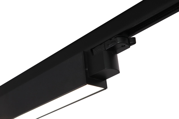 LAMPA sufitowa LINEAR S0007 Maxlight metalowa OPRAWA belka LED 18W 4000K do systemu szynowego 3 - fazowego czarna