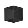 Minimalistyczna lampa ogrodowa Bari kostka LED 10W 4000K czarna