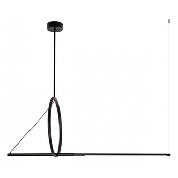 Lampa wisząca Stick MSE1501100534 geometryczna LED 12W czarna