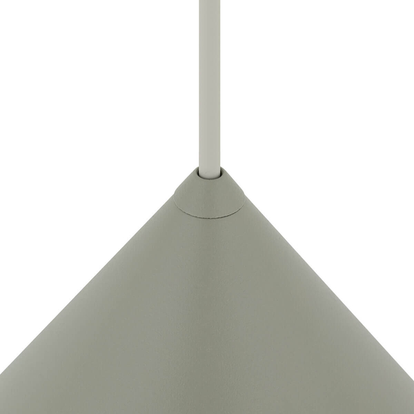 Trójkątna lampa wisząca ZENITH 11485 nad stół szałwiowy