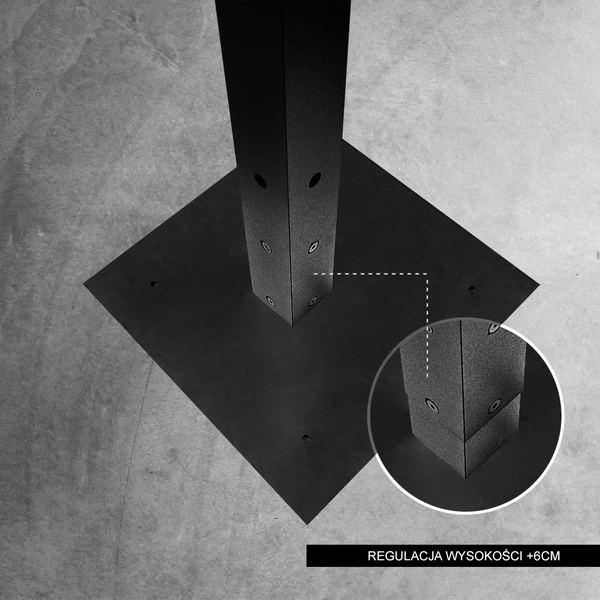 Stojąca lampa frame Taketa 9930 Shilo do ogrodu IP44 antracyt