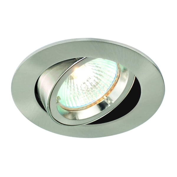 Regulowana lampa podtynkowa Cast 52333 Saxby srebrna