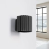 Lampa ścienna AURA czarna SL.1786 ryflowana tuba 1xG9