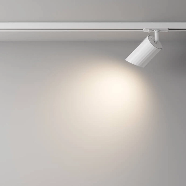 Lampa sufitowa do szyny 1-fazowej Lipari TR087-1-GU10-W tuba biały