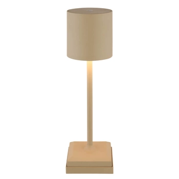 Abażurowa stojąca lampa Dixon 58487S LED 1,5W 2900K dotykowa beżowa