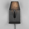 Ścienna lampa do holu COMFORT 262670132 Trio z abażurem czarny