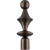 Modernistyczna lampa zwisająca Tower Brown 10703 do salonu brązowy