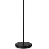 Stojąca lampa podłogowa Nitta 108016 metalowa do sypialni czarna