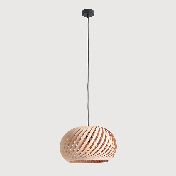 Wisząca lampa drewniana Nature 1123G_S Aldex ekologiczna naturalny